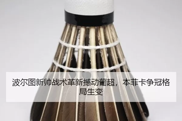波尔图新帅战术革新撼动葡超，本菲卡争冠格局生变